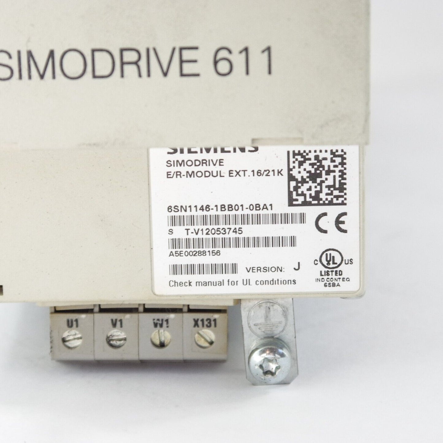 Siemens 6SN1146-1BB01-0BA1 / 6SN1111-0AB00-0AA0 SIMODRIVE Module