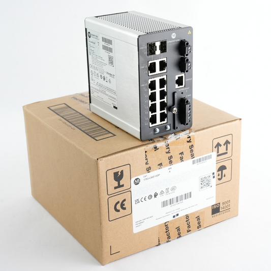 Allen Bradley 1783-CMS10DP /A Stratix 5200 10-Port Managed Switch - Open Box