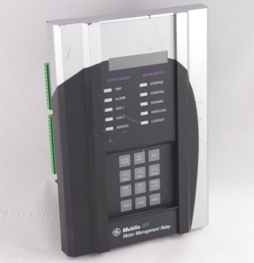 GE 369-HI-R-M-0-0-0-E / 369HIRM000E Multilin 369 Motor Management Relay