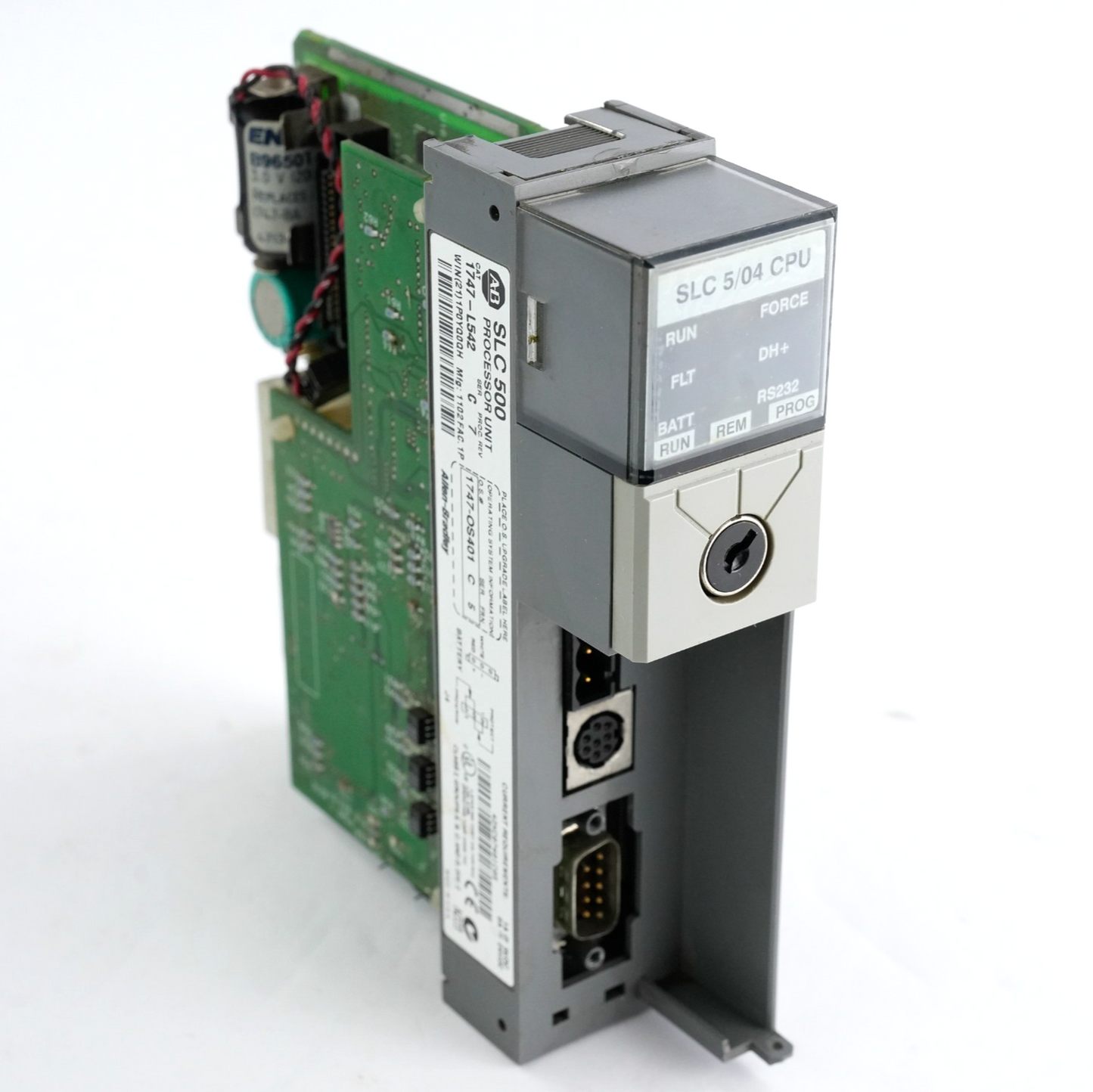 Allen Bradley 1747-L542 /C Processor Unit SLC500 Operating System 1747-OS401/C