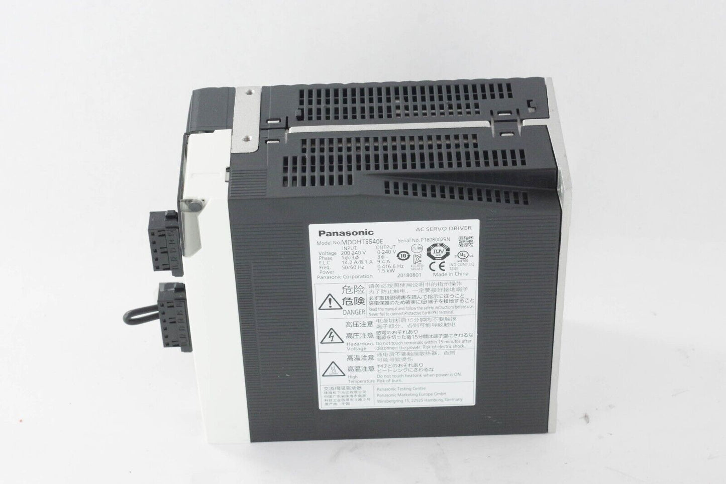 Panasonic MDDHT5540E AC Servo Drive - New Without Box