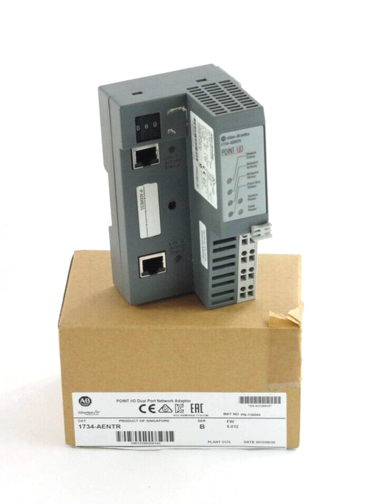 Allen Bradley 1734-AENTR /B EtherNet/IP Adaptor - Open Surplus