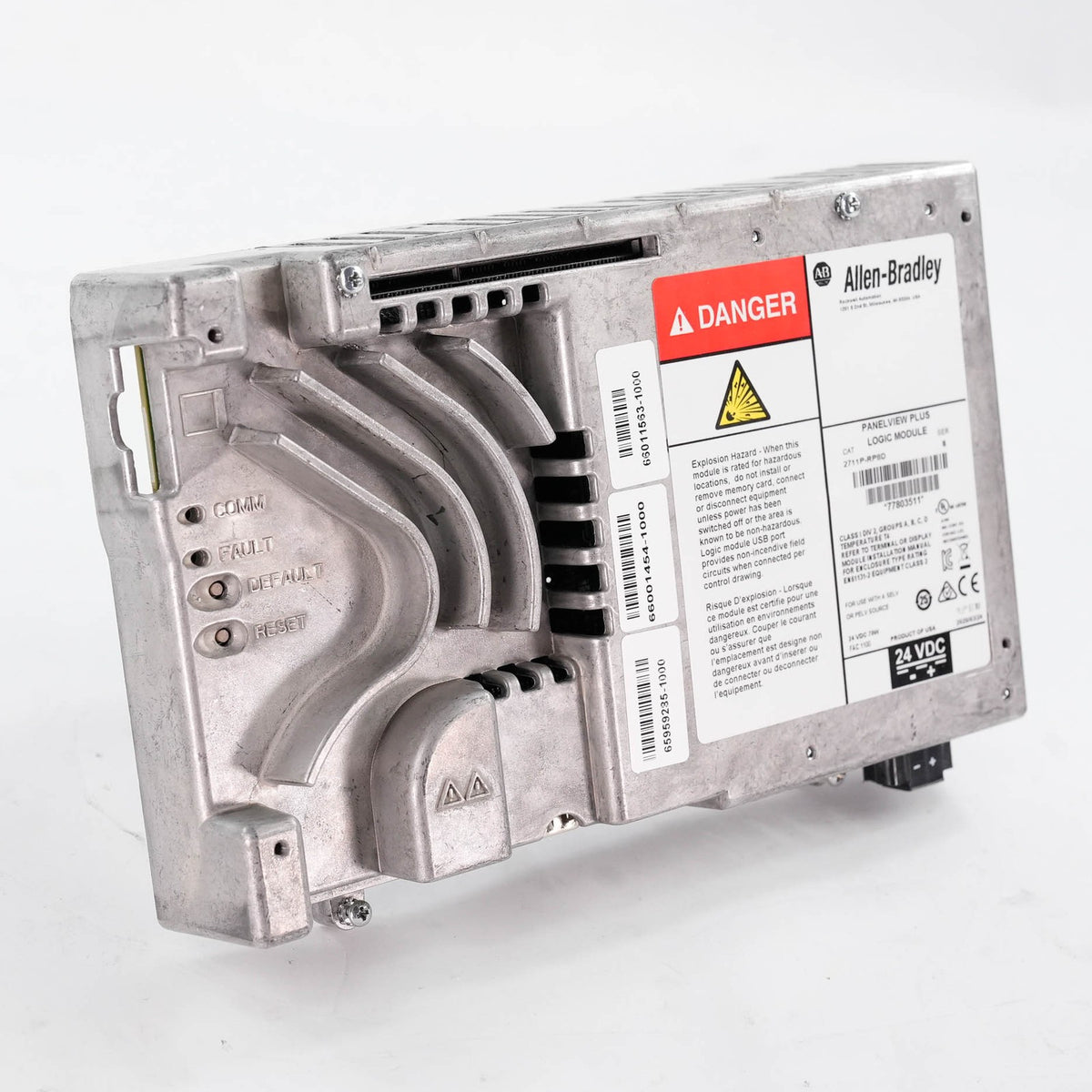 Allen Bradley 2711P-RP8D /B PanelView Plus Logic Module 128MB 2711PRP8D AB Reman