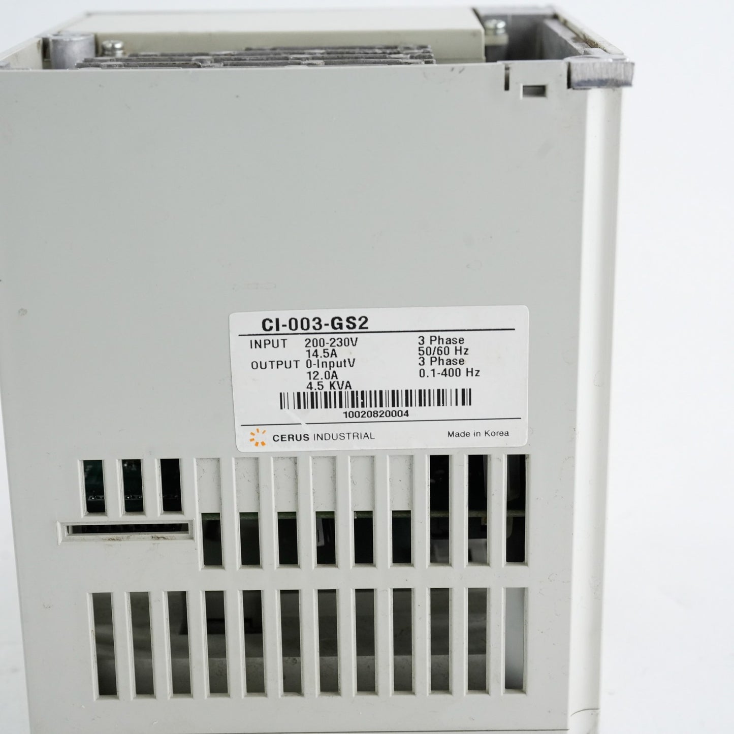 Franklin Electric Cerus Industrial CI-003-GS2 Titan GS 3-Phase - Refurbished