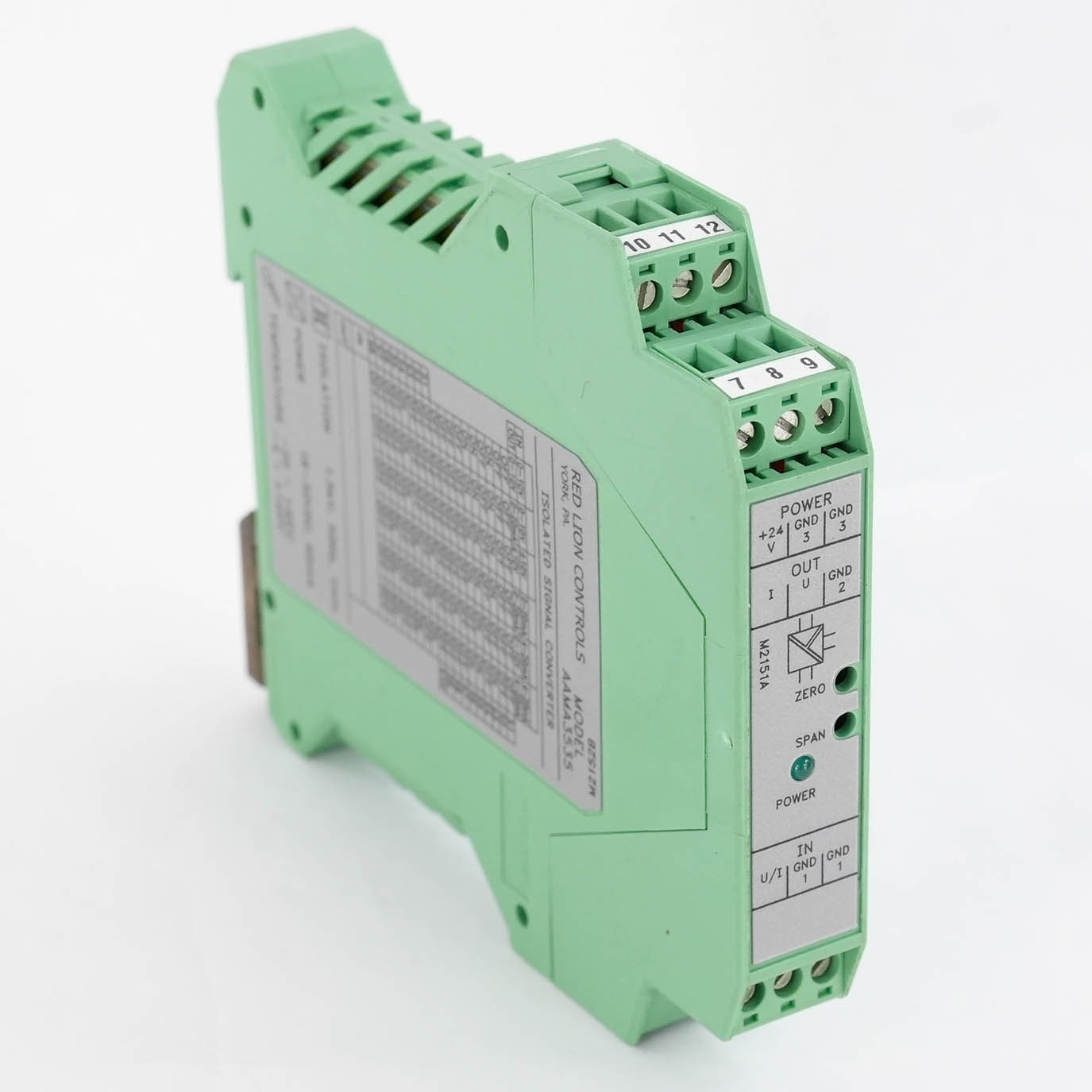 Red Lion AAMA3535 Analog Signal Conditioner 0-20mA 0-10VDC Input AAMA 3535 24VDC