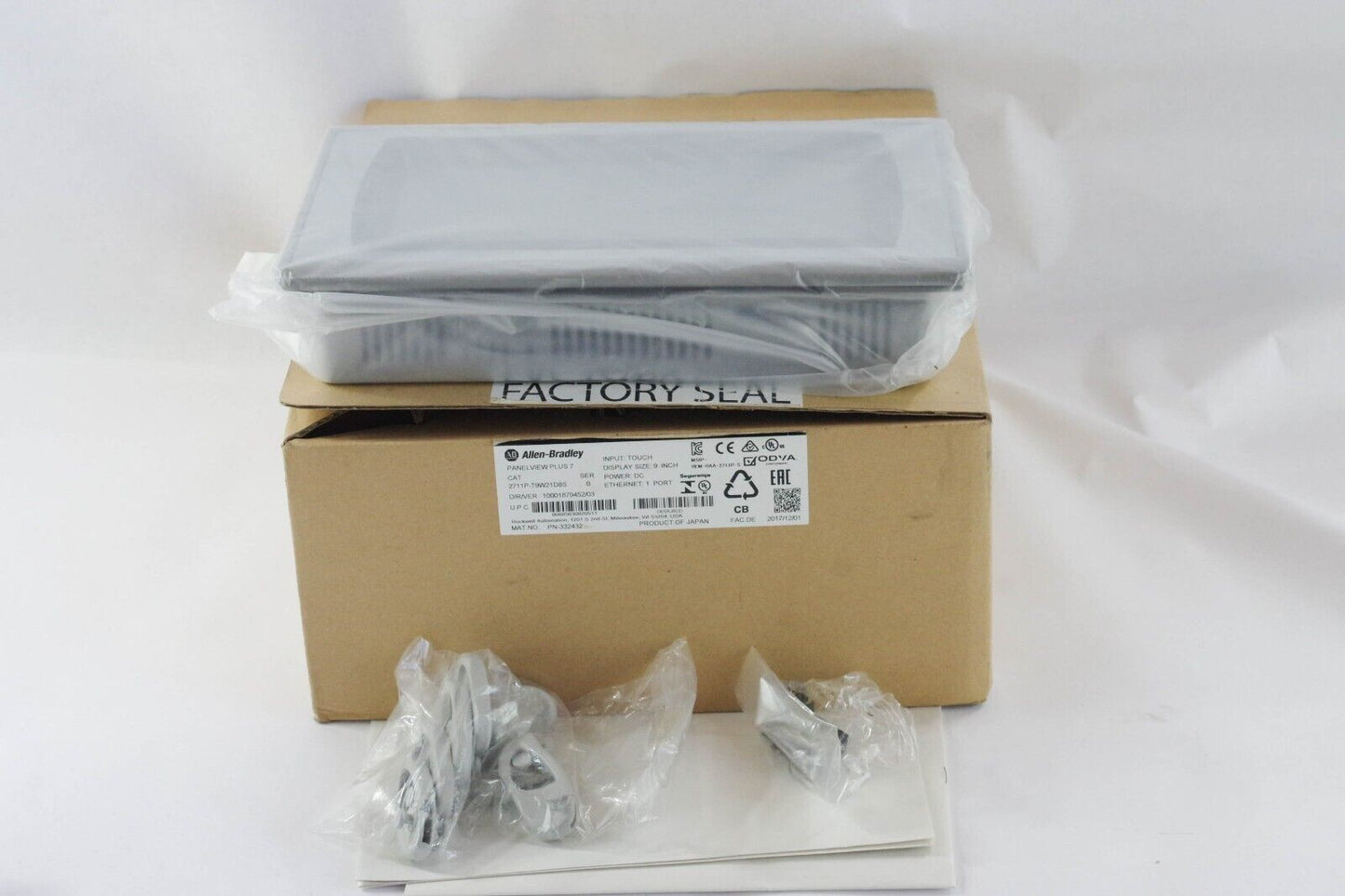 Allen-Bradley 2711P-T9W21D8S /B PanelView Plus 7 Terminal 9 Inch