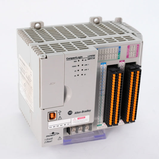 Allen Bradley CompactLogix 1769-L27ERM-QBFC1B Controller 24VDC 1769L27ERMQBFC1B