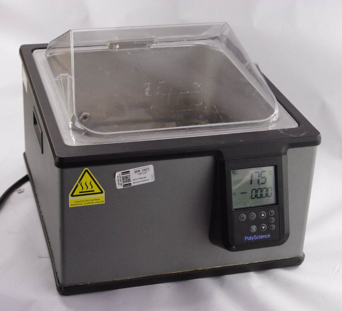 PolyScience WB10 General Purpose Digital Water Bath 120VAC 60Hz 8.6A