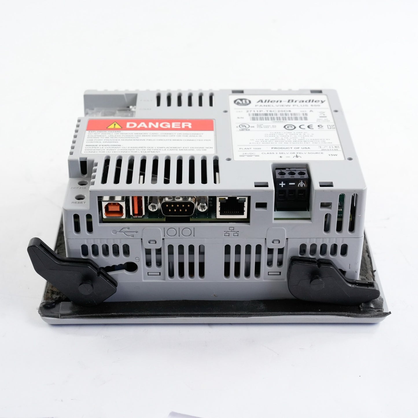 Allen Bradley 2711P-T6C20D8 /A Panelview Plus 600 Display Terminal 2711PT6C20D8