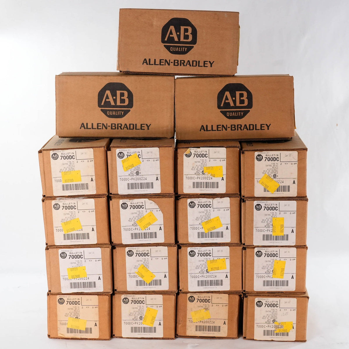 Allen Bradley 700DC-PK200Z24 Control Relay 24VDC 2-Pole 700PK200Z24 Series A 10A
