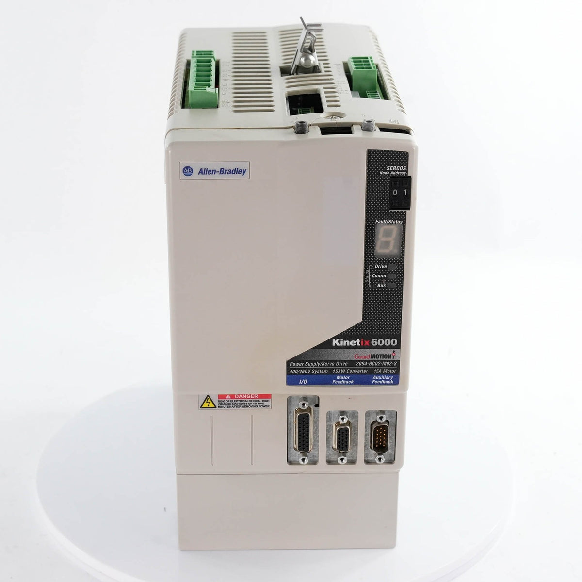 Allen Bradley 2094-BC02-M02-S Ser B Kinetix 6000 460V 15A Axis Module