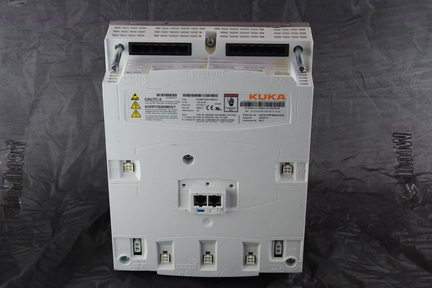 KUKA KPP 600-20-3x20 / ECMBP3DA014BE531 Robotic Module Drive + 1 Year Warranty