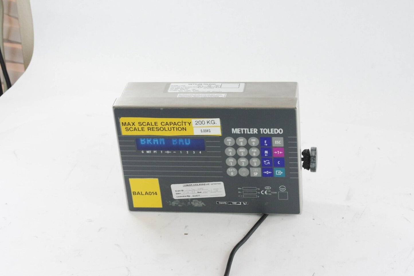 Mettler Toledo LYNX Digital Scale Indicator LTHA 0000 000