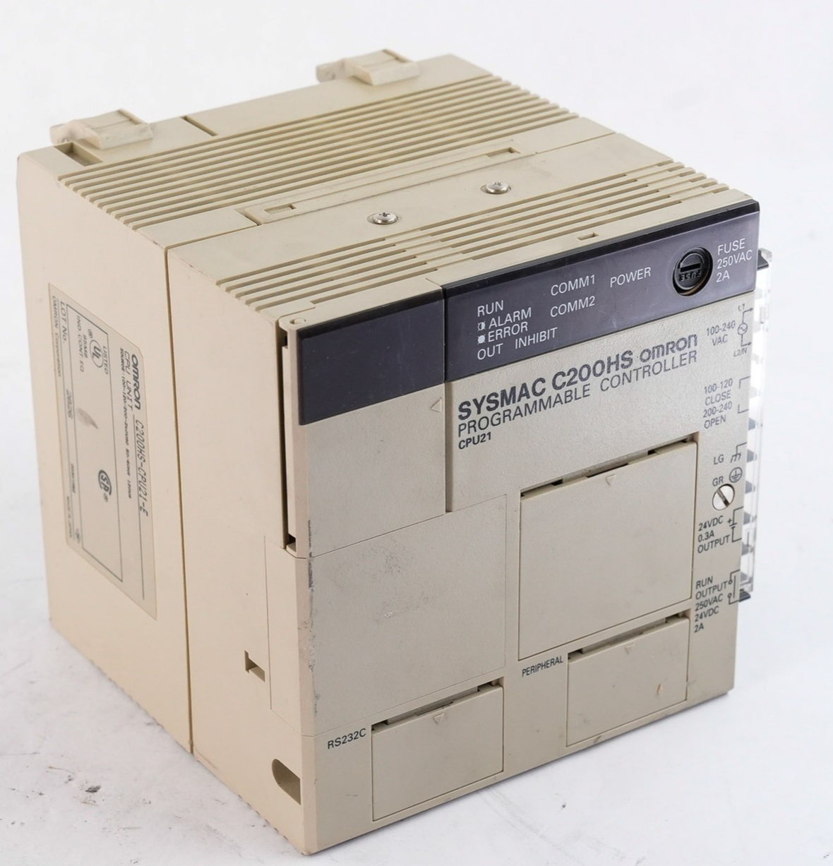 Omron C200HS-CPU21-E Sysmac C200H PLC CPU Processor Module C200HSCPU21E
