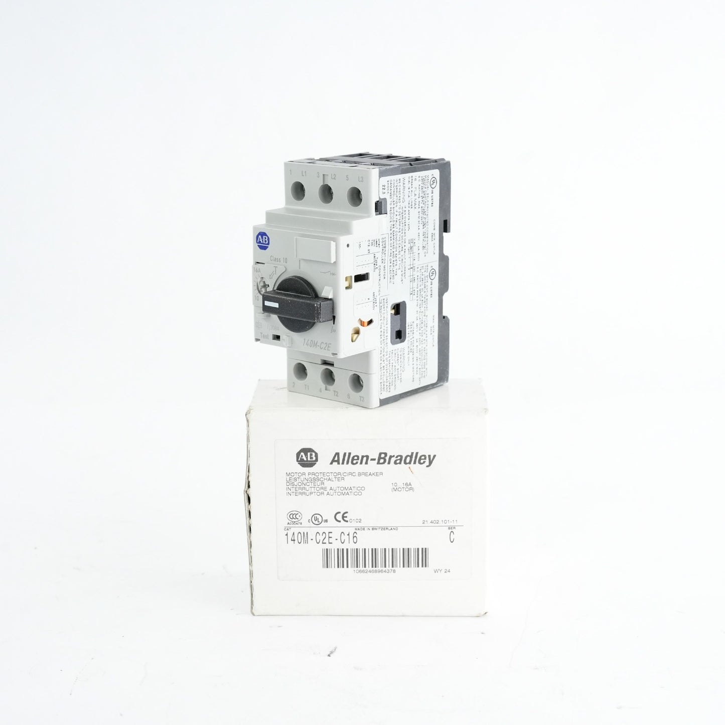 Allen Bradley 140M-C2E-C16 /C Motor Circuit Protector Breaker - Open Box