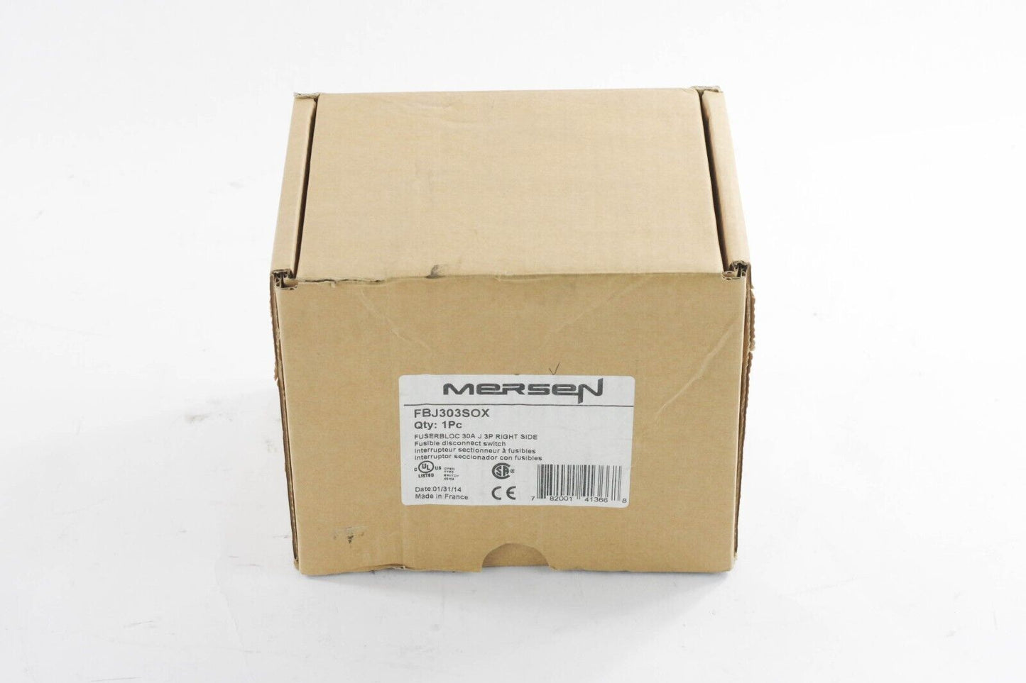 MERSEN FERRAZ SHAWMUT FBJ303SOX UL 98 FUSED SWITCH 782001413668