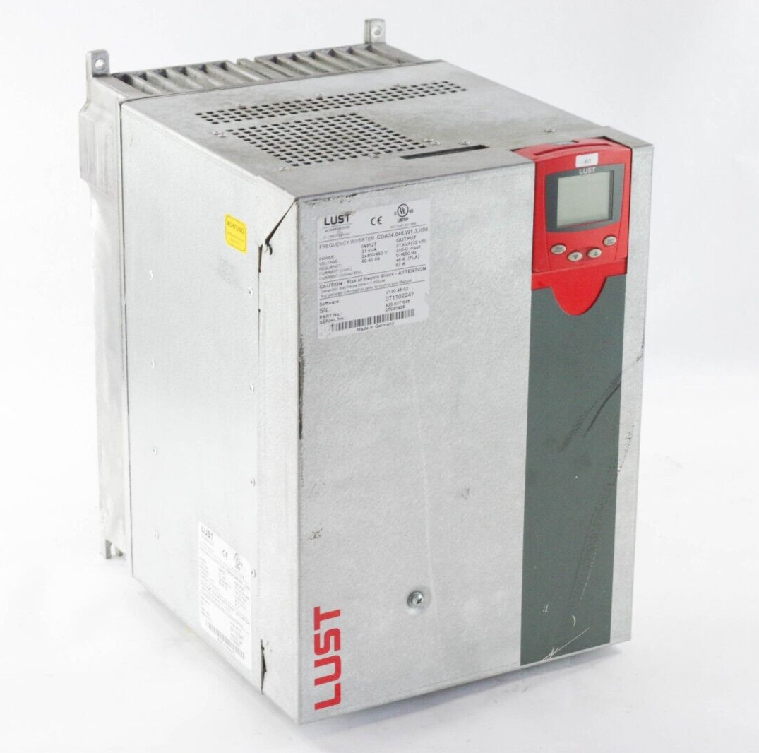 LUST CDA34.045 / CDA34.045,W1.3,H06 FREQUENCY INVERTER DRIVE 430 037 045