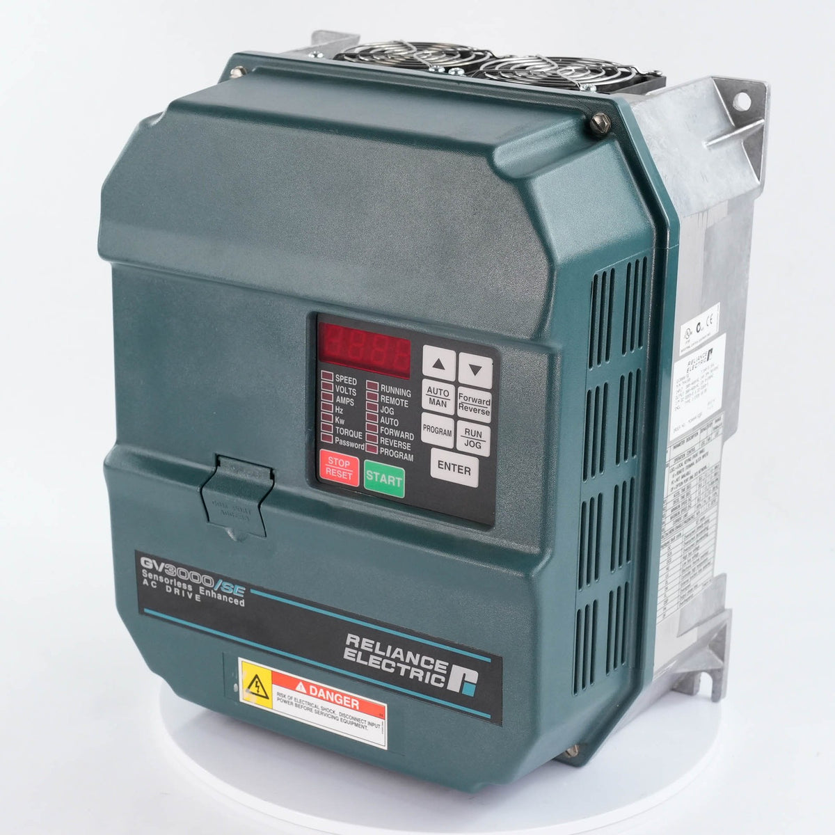 Reliance Electric GV3000/SE AC Drive 230V 3Ph GV3000SE GV3000-SE 7.5hp 7V4160