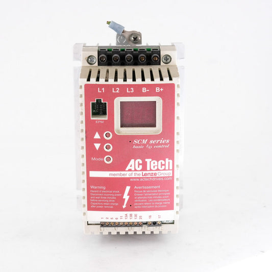 Lenze AC Tech SM405 Variable Speed AC Motor Drive 0.5HP 0.37KW SM405