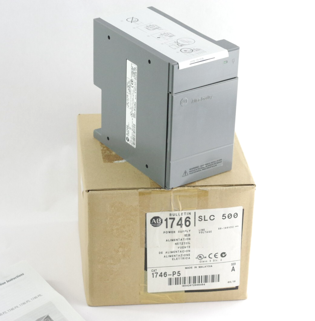 Allen Bradley 1746-P5 /A SLC 500 Power Supply Module - Open Box