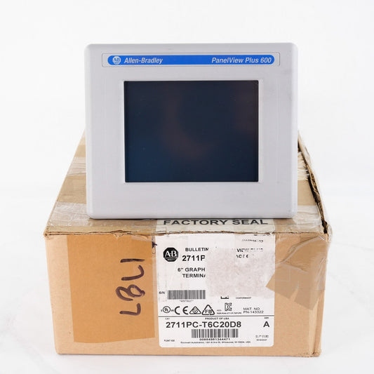 Allen Bradley 2711PC-T6C20D8 /A PanelView Plus Compact 600 Display - Refurbished