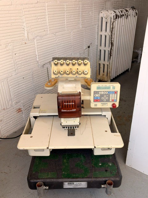 Toyota Expert 820 ESP Commercial Single-Head Embroidery Machine