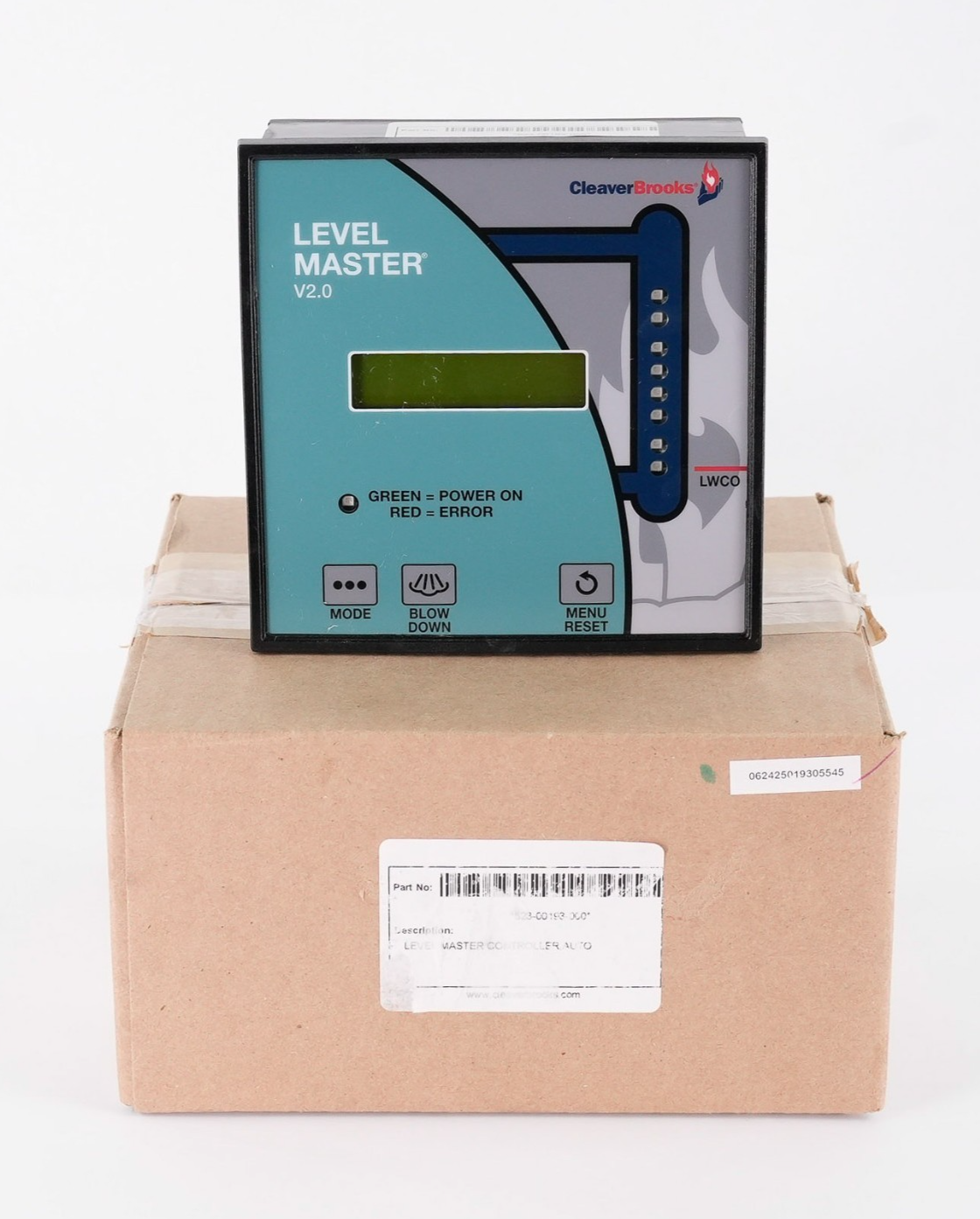 Cleaver Brooks 623-00193-000 Level Master Controller Auto Open Box