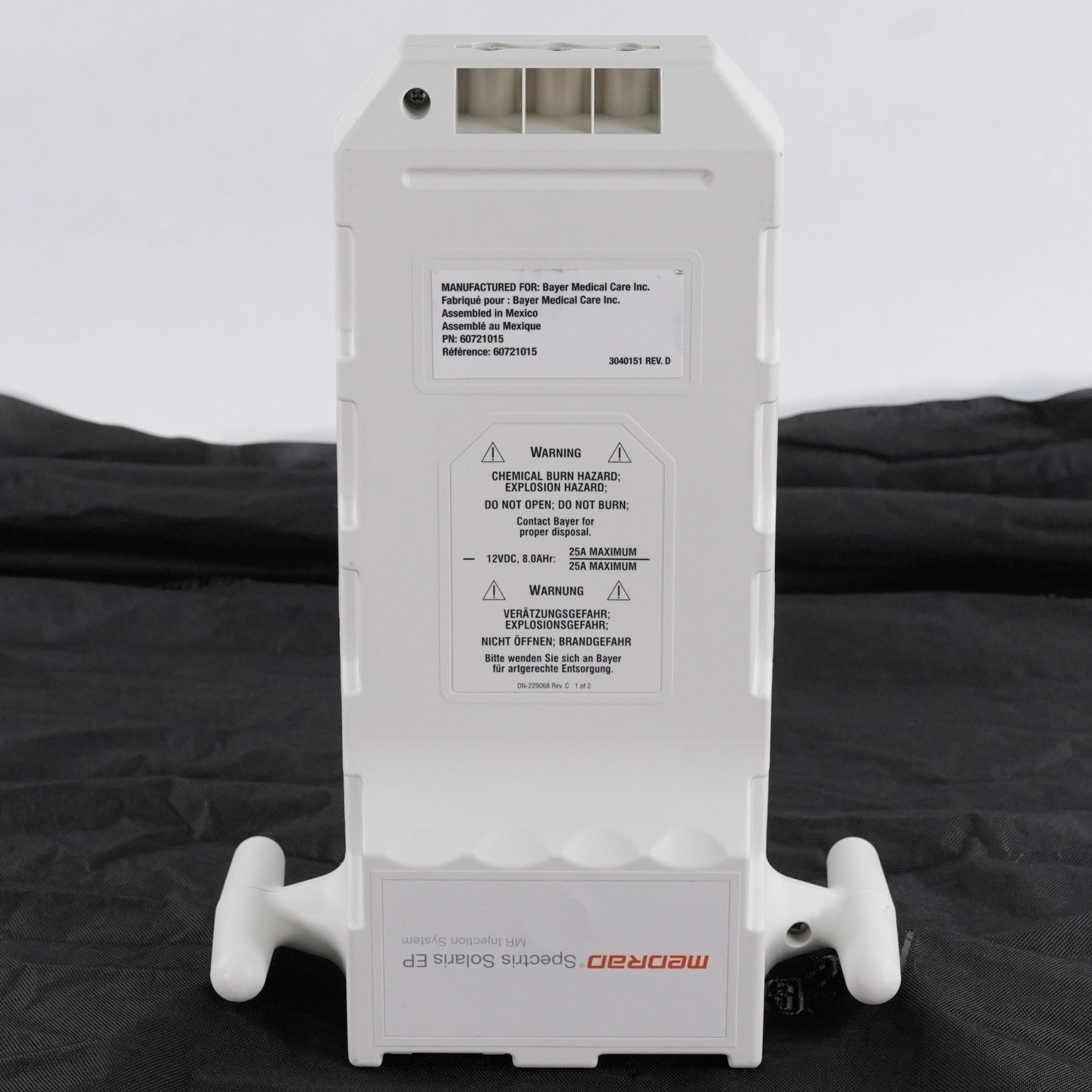 Mr. View Injection Medrad Spectris Solaris EP MR Injection System Battery 60721015 Bayer ...