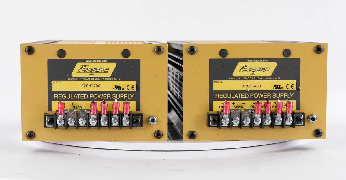 Acopian A20MT400 Linear Power Supply 20V 4A 105-125VAC 50/400Hz A20MT400 Case M