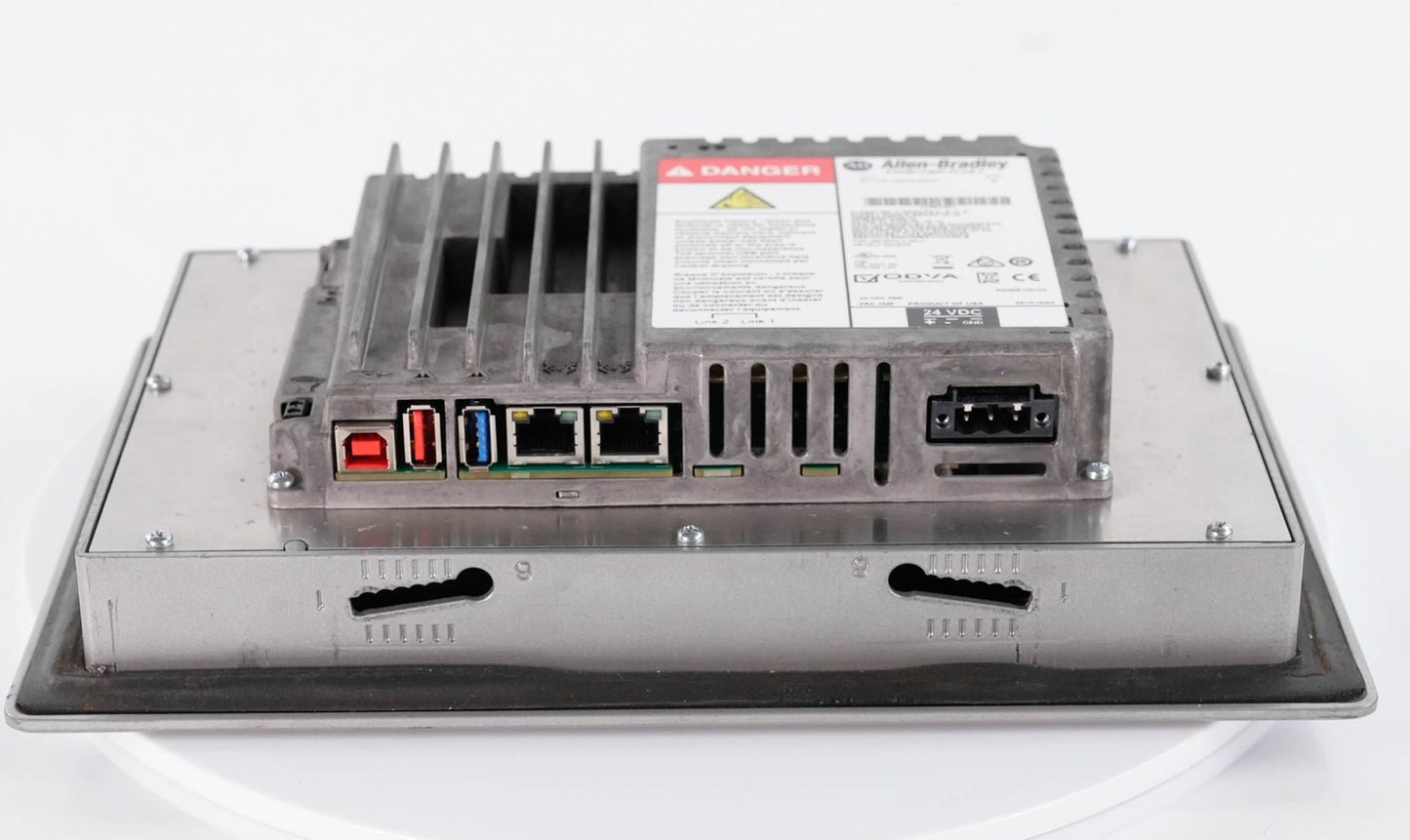 Allen Bradley 2711P-T9W22D9P Ser B PanelView Plus 7 9-Inch Touch HMI 24VDC