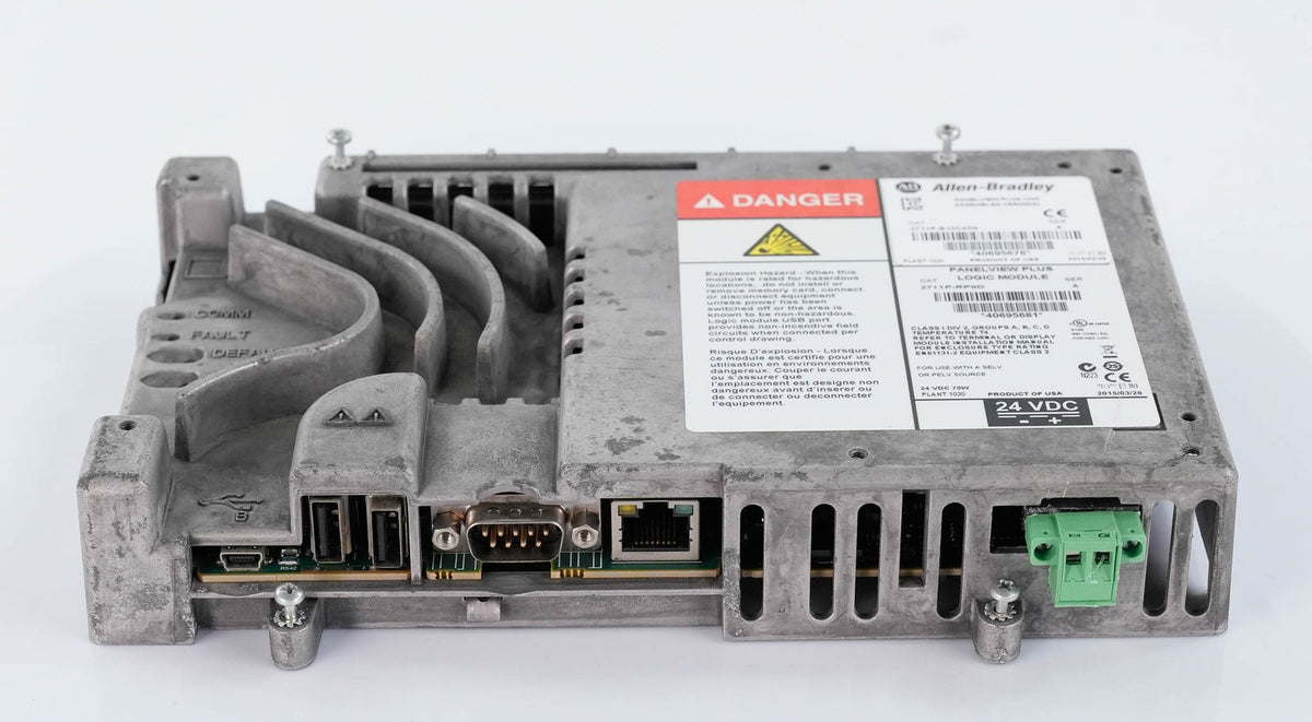Allen Bradley 2711P-RP9D Ser A PanelView Plus 6 Logic Module DC