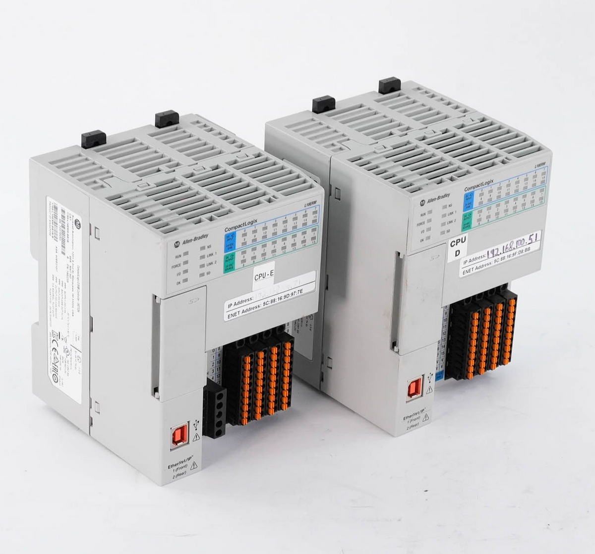 Allen Bradley 1769-L18ERM-BB1B Ser B CompactLogix 0.5MB