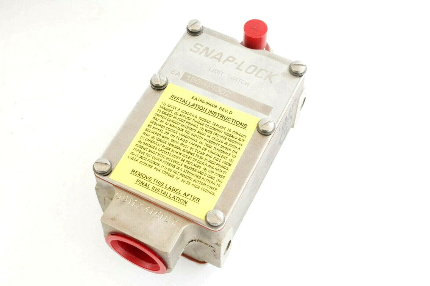 NAMCO Controls EA180-14302 Limit Switch 180-14302 NEW Snap-Lock EA189-90008