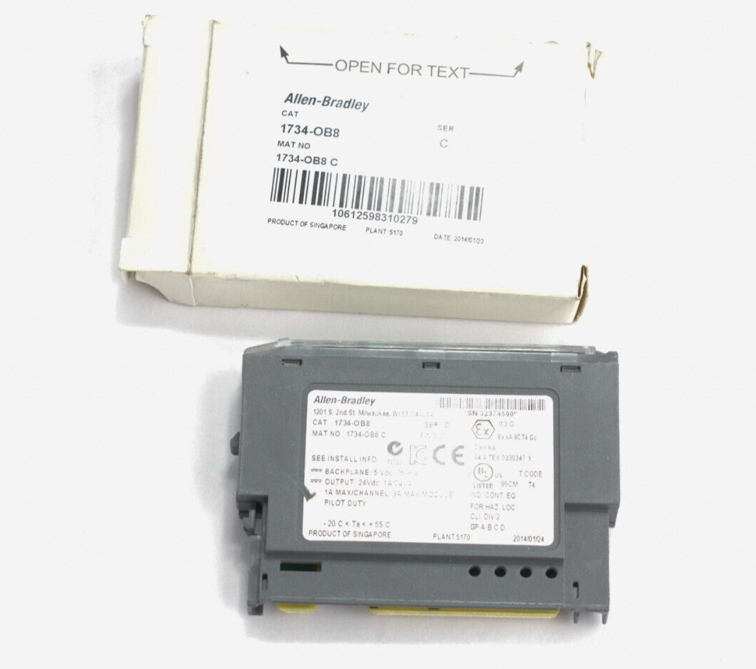 Allen Bradley 1734-OB8 Ser C Point I/O 8 Point Digital Output Module