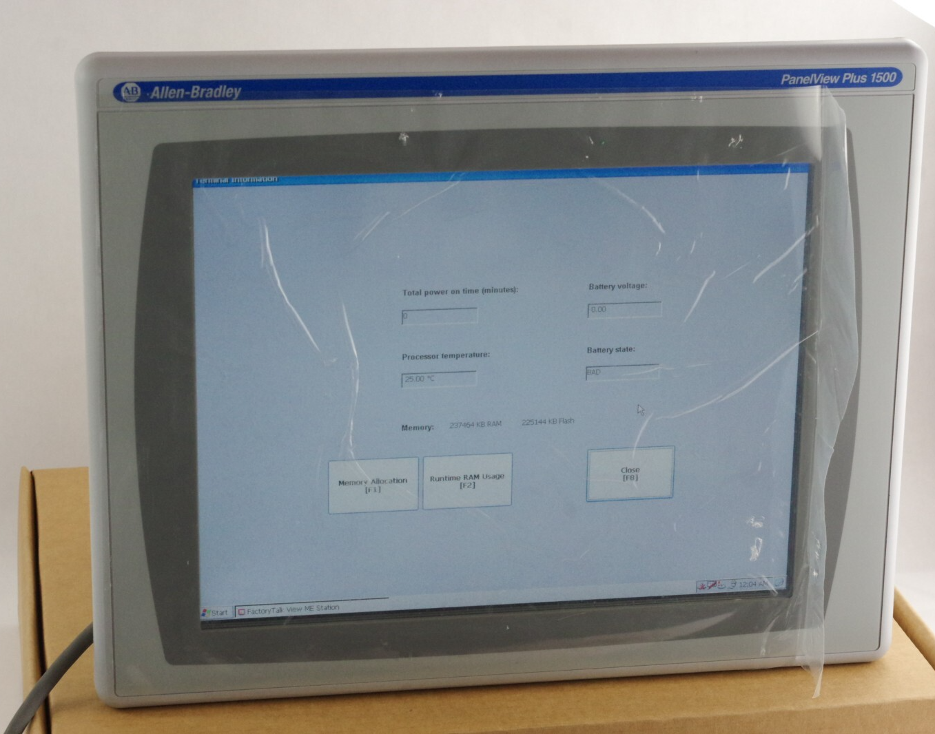 Allen Bradley 2711P-T15C4A7 /A PanelView Plus 15" Terminal 2711p-RP7A G + RDT15C