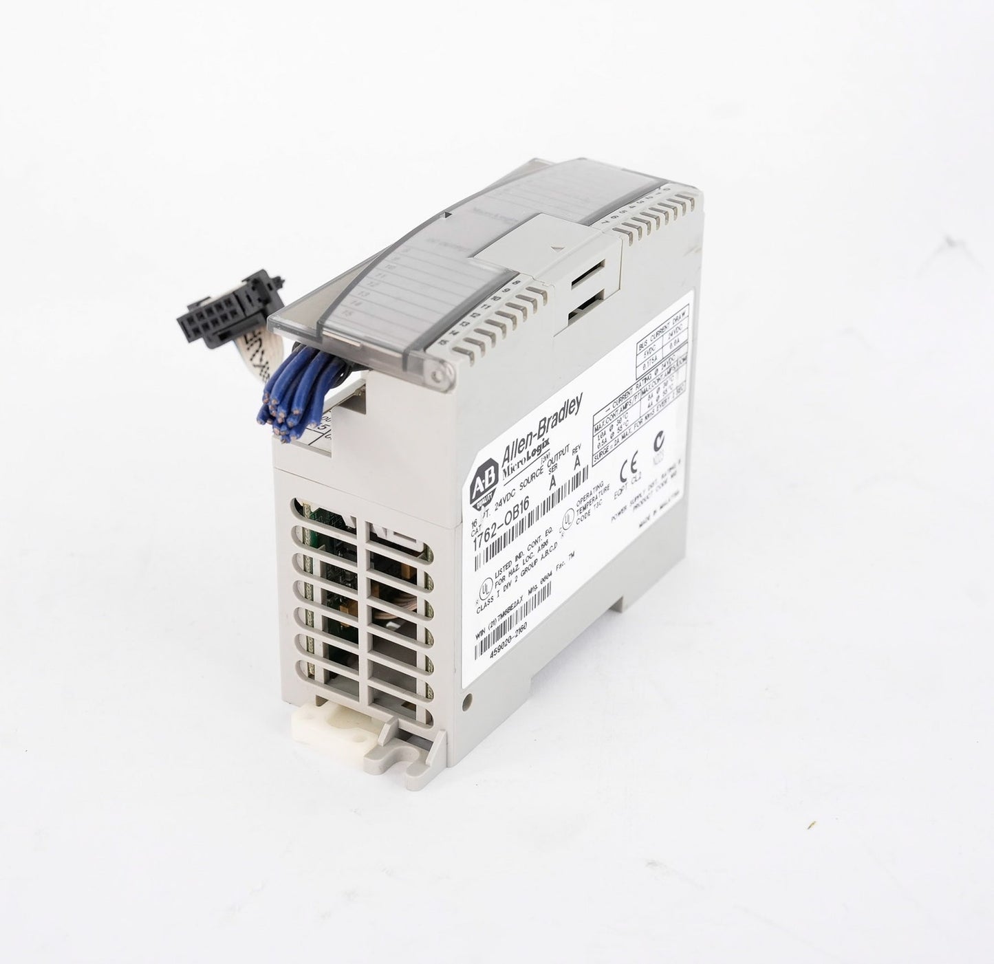 Allen Bradley 1762-OB16 /A MicroLogix 16-Pt 24VDC Digital Output Module 1762OB16
