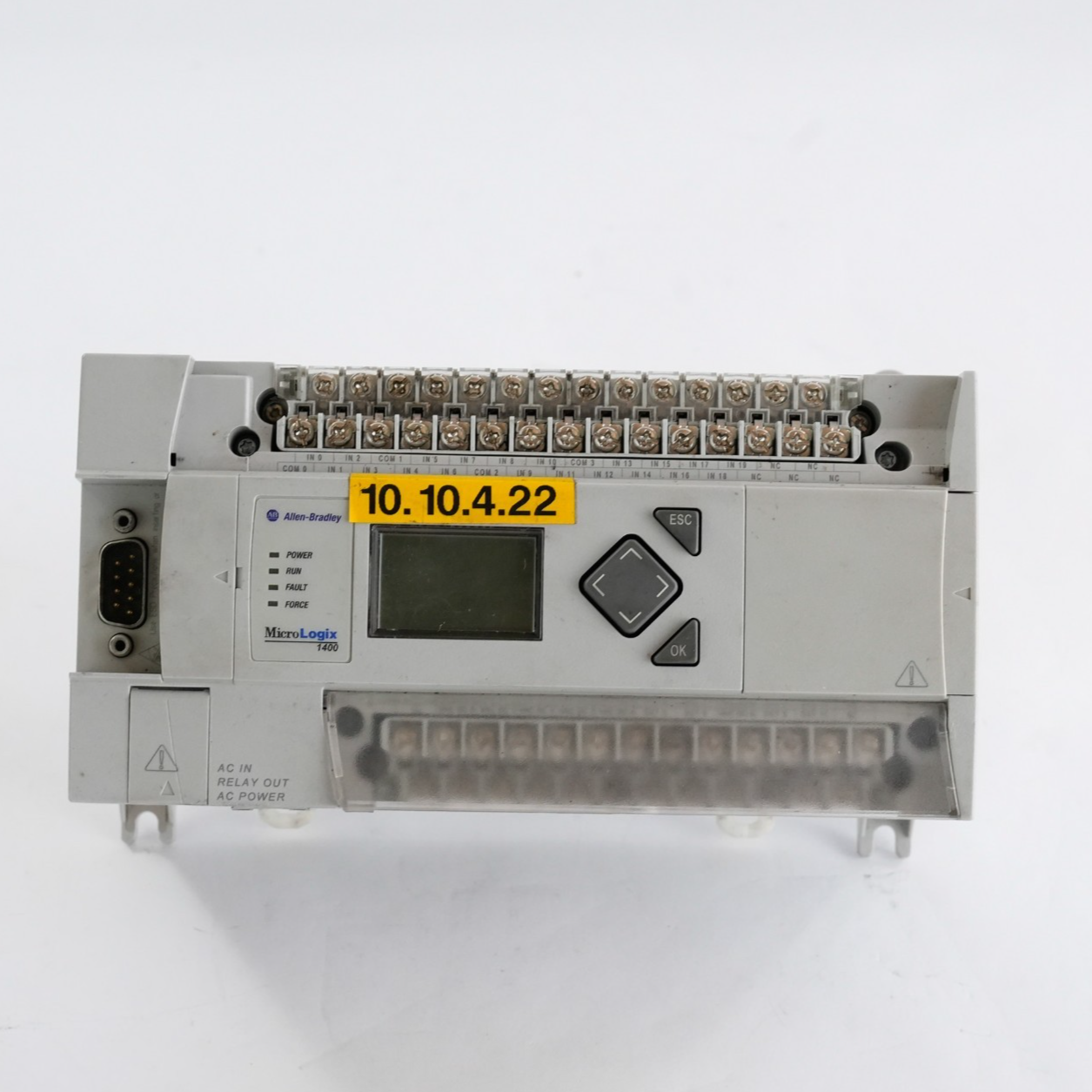 Allen Bradley 1766-L32AWA Ser B FW 11 MicroLogix 1400 Controller 32-Pt PN-70593