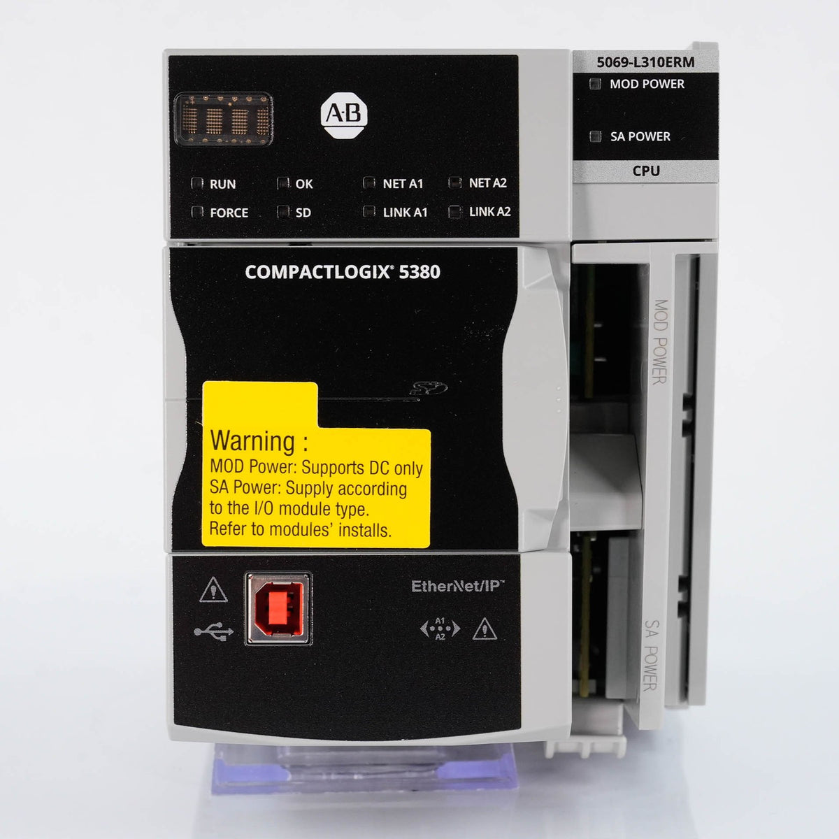 Allen Bradley 5069-L310ERM /A CompactLogix 5380 Controller 1MB 5069L310ERM