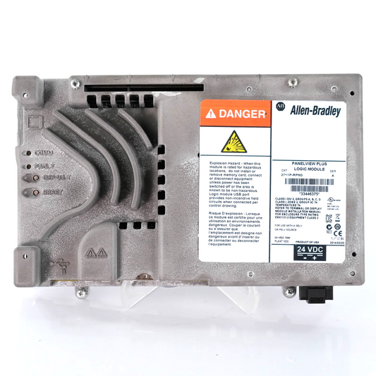 Allen Bradley 2711P-RP8D /A PanelView Plus Logic Module 128MB RAM 24V 2711PRP8D