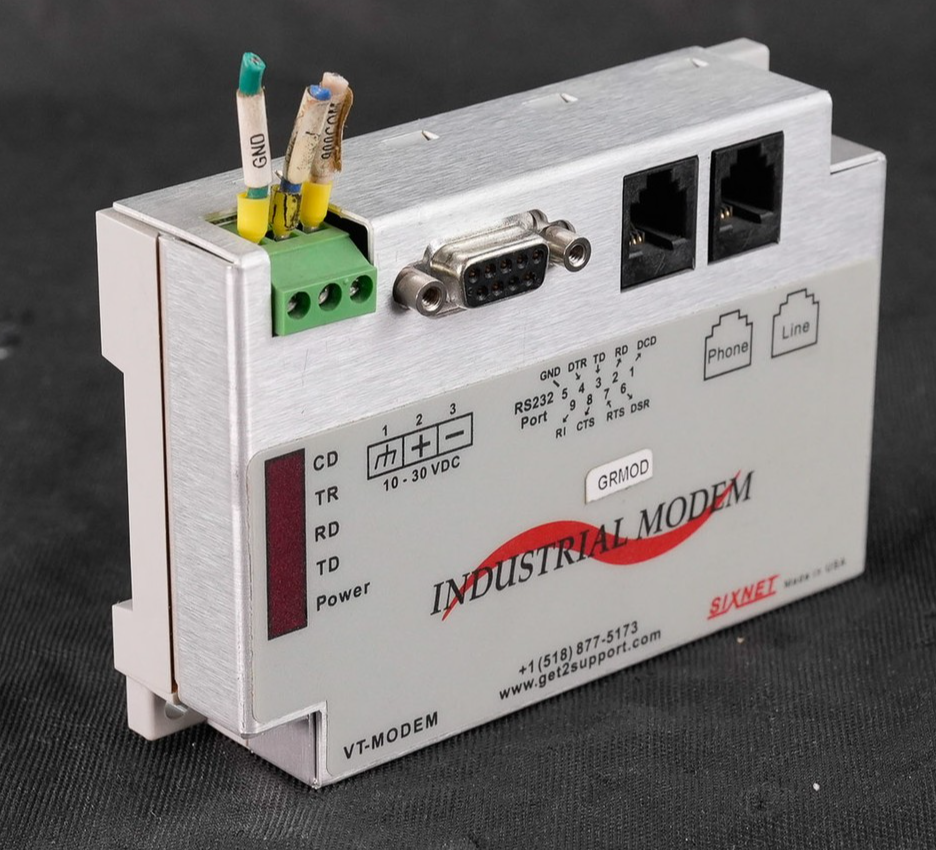 Sixnet VT-MODEM-1 Industrial Telephone Modem VT-MODEM