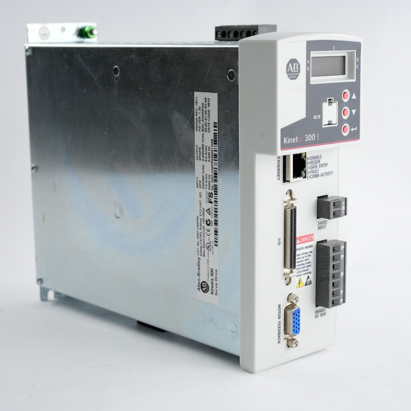 Allen Bradley 2097-V34PR6 /A Kinetix 300 Servo Drive 2097V34PR6 - NOS / Open Box