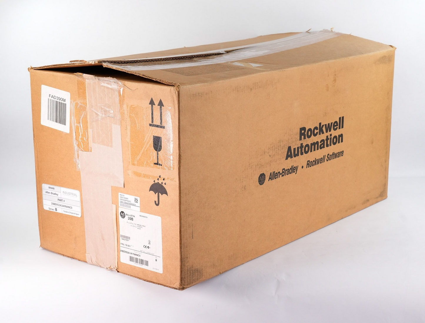 Allen Bradley 20BD052A3AYNANC0 /B PowerFlex 700 AC Drive 480V 40HP - Open Box