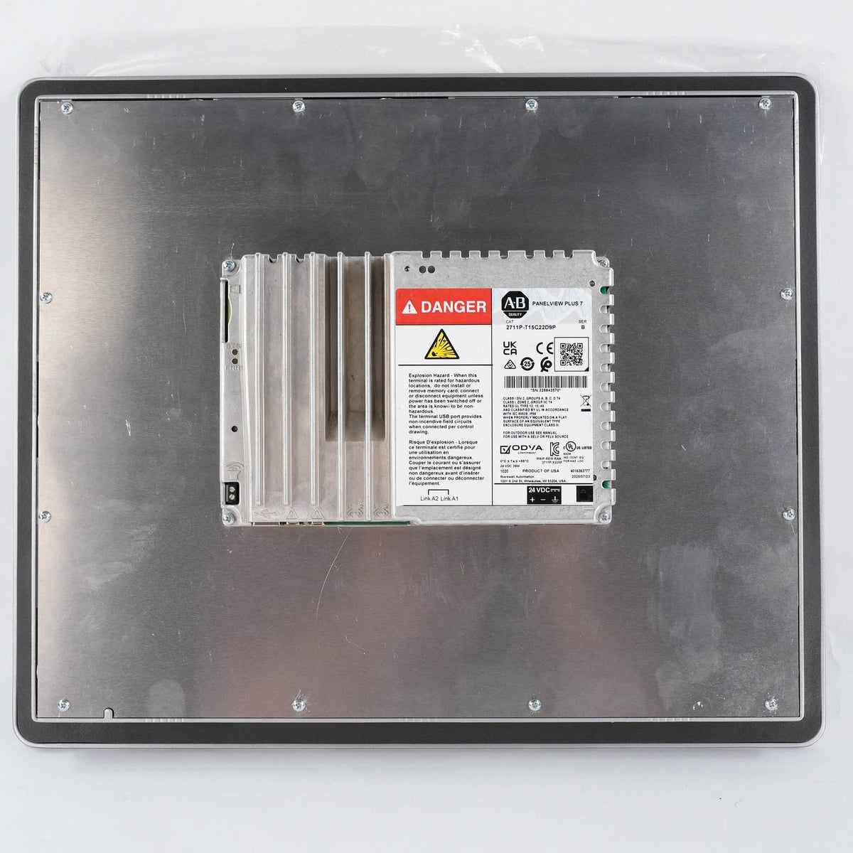 Allen Bradley 2711P-T15C22D9P /B Ser B PanelView Plus 7 15in HMI 24V Open Box