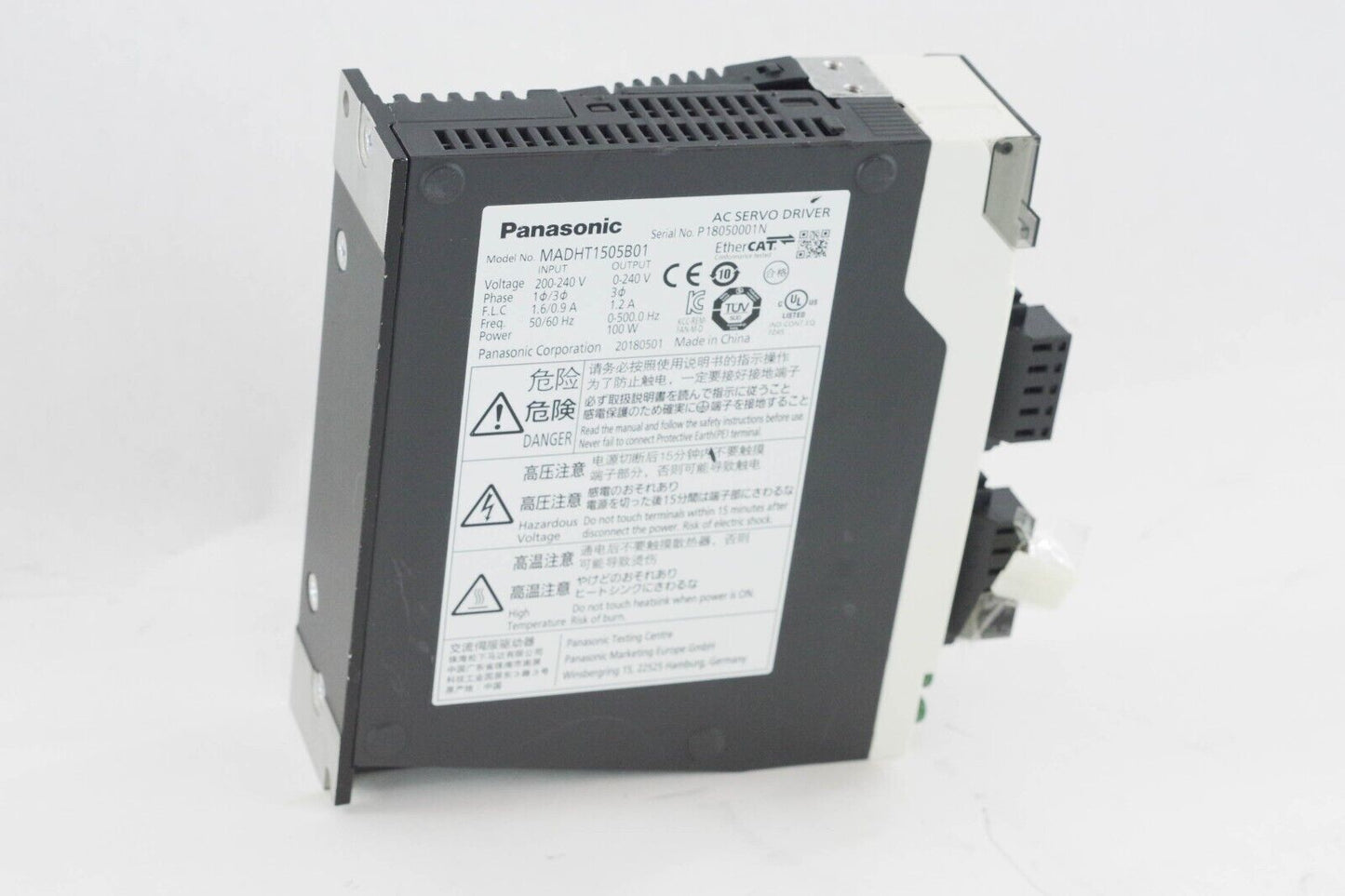 Panasonic MADHT1505B01 MINAS A5B AC SERVO DRIVER - No Box