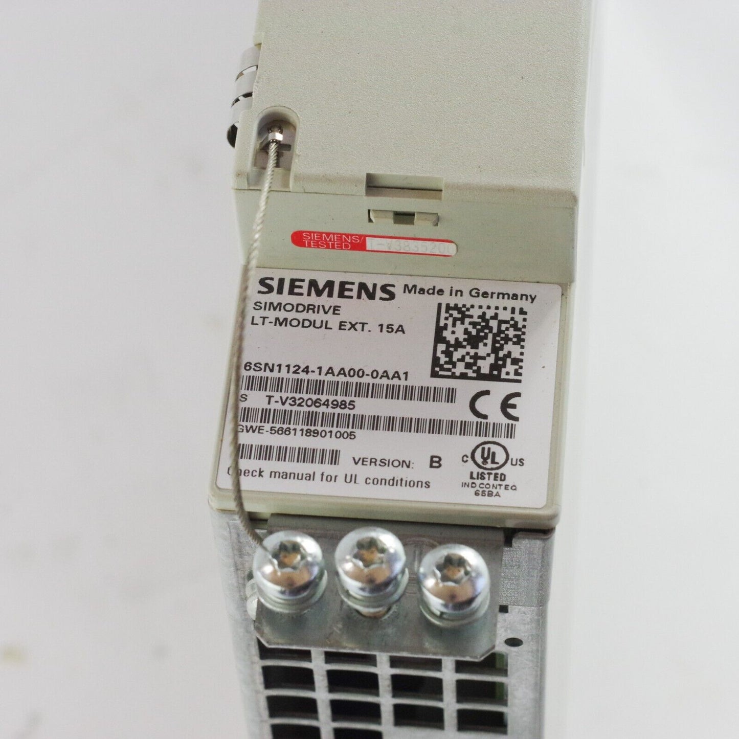 SIEMENS 6SN1124-1AA00-0AA1 / 6SN1118-0DJ21-0AA1 Simodrive Module