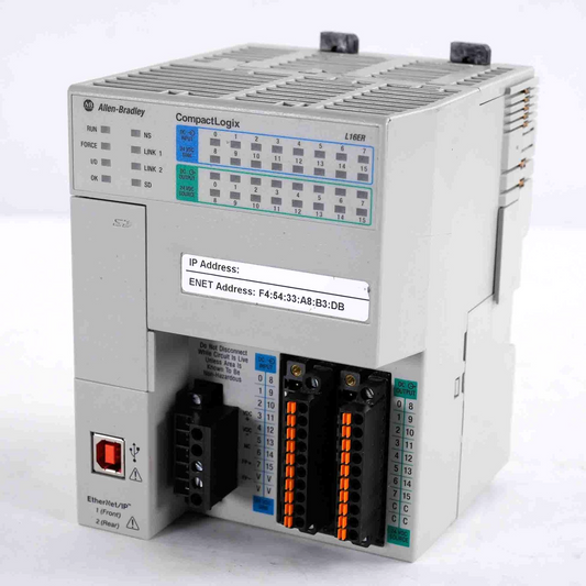 Allen-Bradley 1769-L16ER-BB1B /B CompactLogix L16ER Controller 1769L16ERBB1B