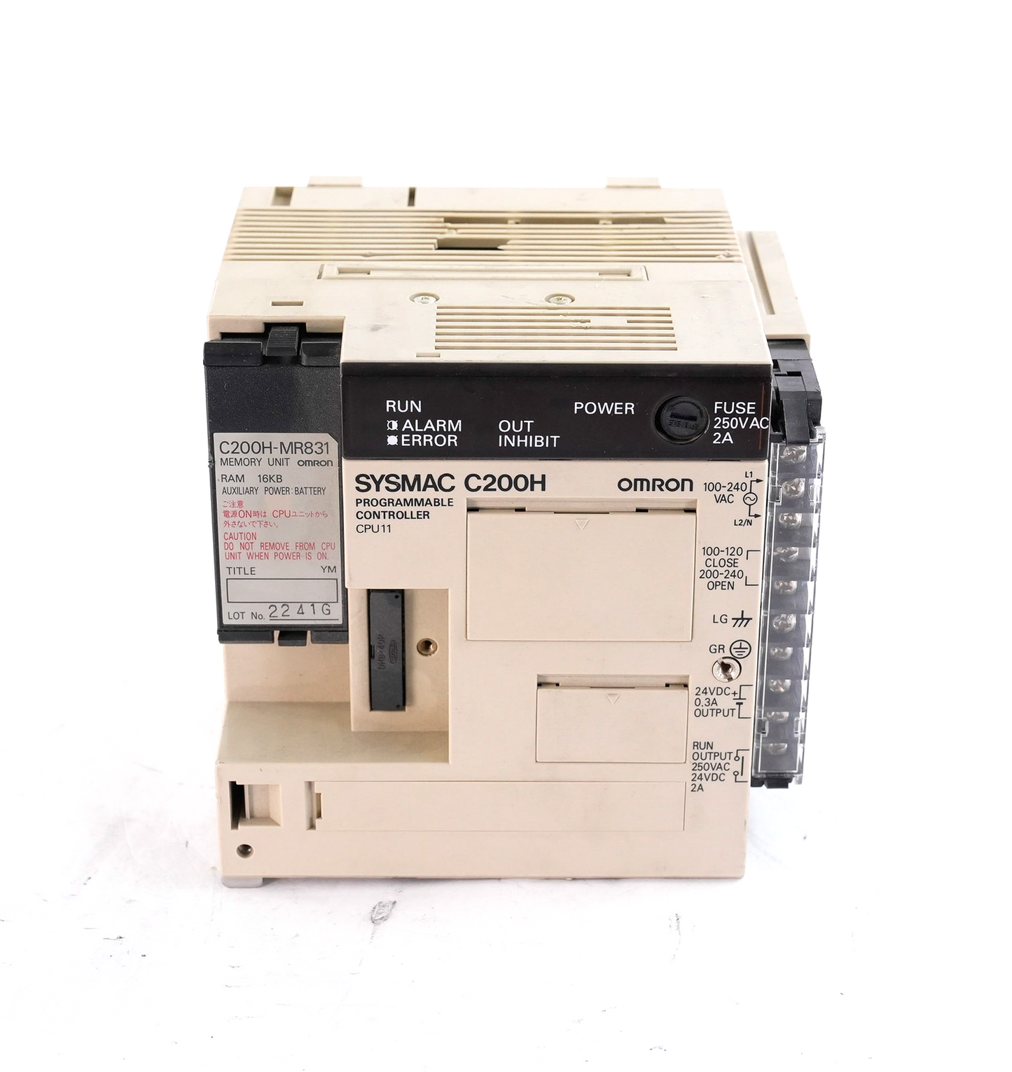 Omron C200H-CPU11-E2 Sysmac C200H CPU Controller Module C200HCPU11E2
