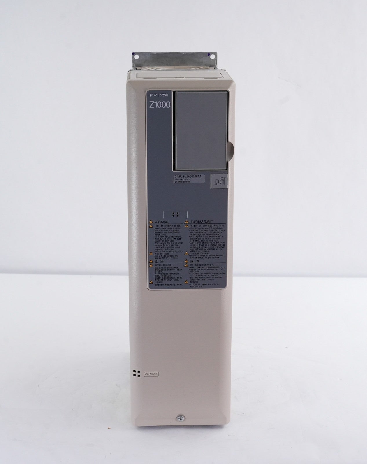 Yaskawa Electric CIMR-ZU2A0024FAA Rev B Z1000 Drive CIMRZU2A0024FAA Without Box