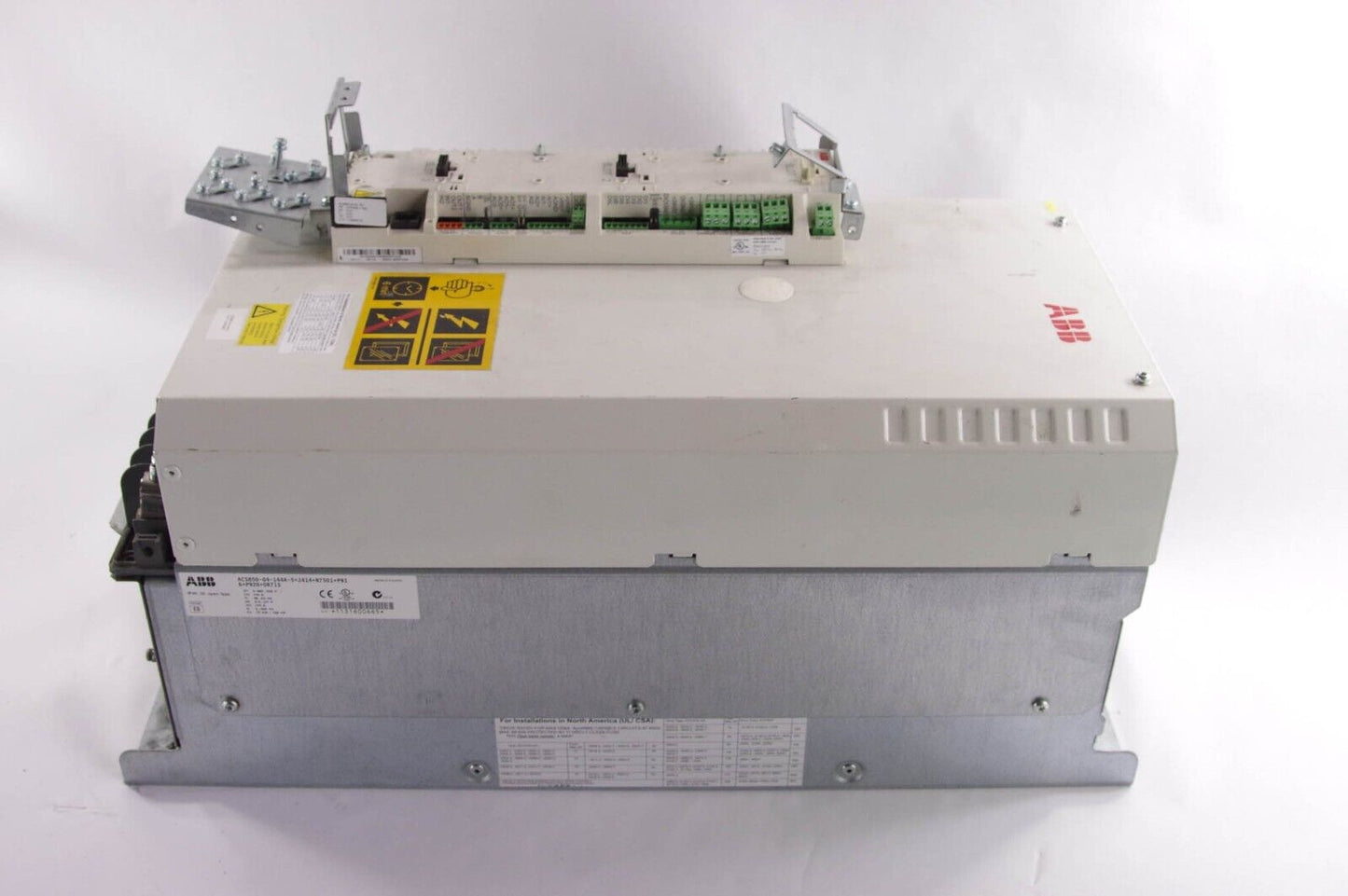 ABB ACS850-04-144A-5+J414+N7501+P916+P920+0R715 Converter -For Parts or Repair