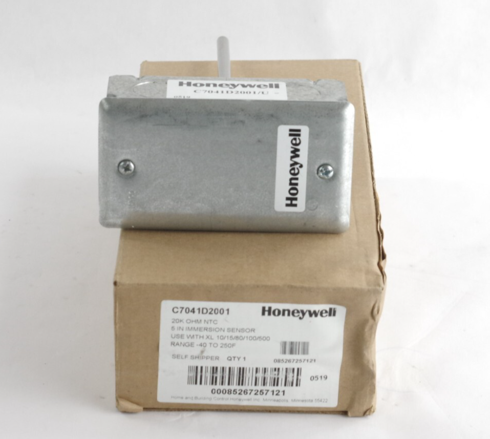 Honeywell C7041D2001 20K Ohm Immersion Temperature Sensor 5 Length - Open Box